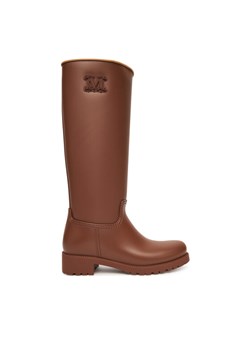 Max Mara Kalosze 2524796192600 Brązowy ze sklepu MODIVO w kategorii Kalosze damskie - zdjęcie 185679249