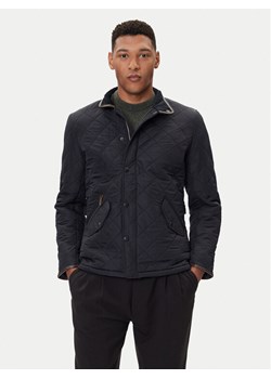 Barbour Kurtka przejściowa Powell MQU0281NY71 Granatowy Slim Fit ze sklepu MODIVO w kategorii Kurtki męskie - zdjęcie 185679275