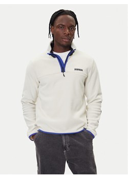 Napapijri Polar T-Dergana NP0A88UZ Beżowy Regular Fit ze sklepu MODIVO w kategorii Bluzy męskie - zdjęcie 185679295