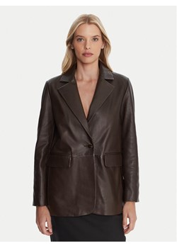 Marella Marynarka Icone 2523446044 Brązowy Regular Fit ze sklepu MODIVO w kategorii Marynarki damskie - zdjęcie 185679296