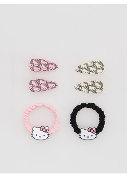 Reserved - Zestaw ozdób do włosów 6 pack Hello Kitty - wielobarwny ze sklepu Reserved w kategorii Ozdoby do włosów dziewczęce - zdjęcie 185683515