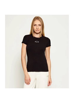 Armani Exchange T-shirt | Slim Fit ze sklepu Gomez Fashion Store w kategorii Bluzki damskie - zdjęcie 185683838