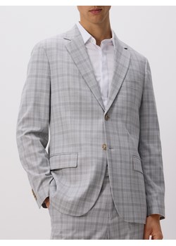 Reserved - Marynarka slim fit z wiskozą - jasnoszary ze sklepu Reserved w kategorii Marynarki męskie - zdjęcie 185685878