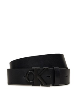 Pasek Męski Calvin Klein Jeans K50K512068 Czarny ze sklepu eobuwie.pl w kategorii Paski męskie - zdjęcie 185686676