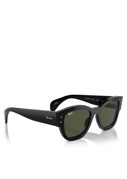 Okulary przeciwsłoneczne Ray-Ban 0RB7681S 901/31 Czarny ze sklepu eobuwie.pl w kategorii Okulary przeciwsłoneczne damskie - zdjęcie 185686677