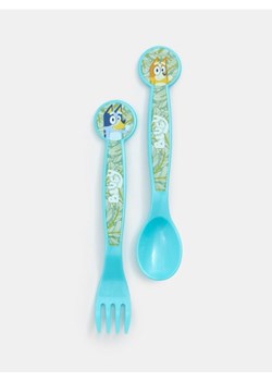 Sinsay - Zestaw sztućców dziecięcych Bluey 2 pack - wielobarwny ze sklepu Sinsay w kategorii Dom - zdjęcie 185689725