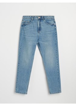 Sinsay - Jeansy mom fit - niebieski ze sklepu Sinsay w kategorii Jeansy damskie - zdjęcie 185689785