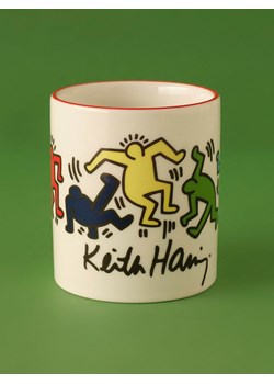 BELLA MAISON Kubek jumbo "Keith Haring" ze wzorem - 390 ml - id: 17244430 - marki Bella Maison - 185690866 BELLA MAISON Kubek jumbo "Keith Haring" ze wzorem - 390 ml ze sklepu Limango Polska w kategorii Dzbanki i zaparzacze - zdjęcie 185690866