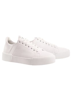 Högl Skórzane sneakersy w kolorze białym ze sklepu Limango Polska w kategorii Trampki damskie - zdjęcie 185692698