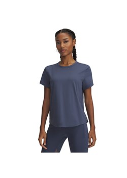Damska koszulka treningowa Under Armour Vanish Elite Vent SS - niebieska ze sklepu Sportstylestory.com w kategorii Bluzki damskie - zdjęcie 185693758