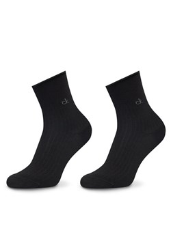 Calvin Klein Skarpety wysokie damskie 701229681 Czarny ze sklepu MODIVO w kategorii Skarpetki damskie - zdjęcie 185695057