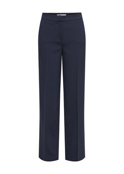 ONLY Spodnie materiałowe Raven 15357586 Granatowy Straight Fit ze sklepu MODIVO w kategorii Spodnie damskie - zdjęcie 185695059