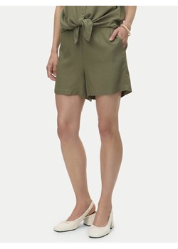 Vero Moda Szorty materiałowe Thea 10333804 Zielony Loose Fit ze sklepu MODIVO w kategorii Szorty - zdjęcie 185695076