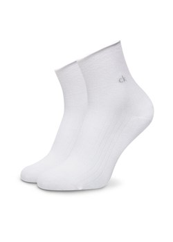 Calvin Klein Skarpety wysokie damskie 701229681 Biały ze sklepu MODIVO w kategorii Skarpetki damskie - zdjęcie 185695138