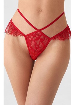 Marilyn koronkowe stringi damskie Ruby Wine, Kolor czerwony, Rozmiar M, Marilyn - id: 214617 - marki Marilyn - 185696699 Marilyn koronkowe stringi damskie Ruby Wine, Kolor czerwony, Rozmiar M, Marilyn ze sklepu Intymna w kategorii Majtki damskie - zdjęcie 185696699