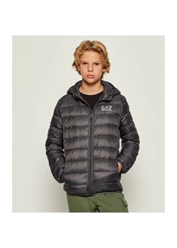 EA7 Puchowa kurtka | Regular Fit ze sklepu Gomez Fashion Store w kategorii Kurtki chłopięce - zdjęcie 185697126