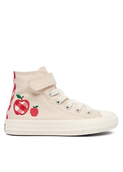Trampki Converse A13177C Beżowy ze sklepu eobuwie.pl w kategorii Trampki dziecięce - zdjęcie 185697236
