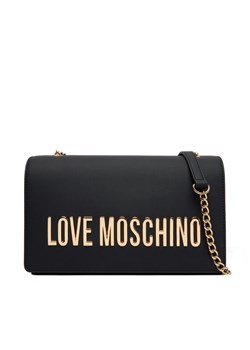 Torebka LOVE MOSCHINO JC4192PP0NKD0000 Czarny ze sklepu eobuwie.pl w kategorii Listonoszki - zdjęcie 185697306