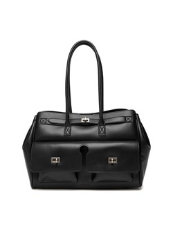 Torebka Gino Rossi EO-CLOVER-X10167 Czarny ze sklepu eobuwie.pl w kategorii Torby Shopper bag - zdjęcie 185697325
