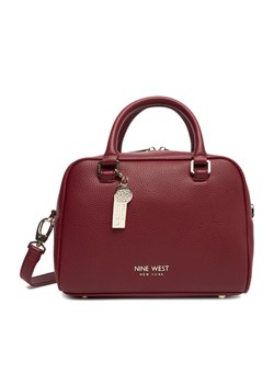 Torebka Nine West CEO-Brooklyn-Bliss-LX10159 Bordowy ze sklepu eobuwie.pl w kategorii Kuferki - zdjęcie 185697338