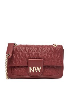 Torebka Nine West CEO-Astoria-Allure-LX10165 Bordowy ze sklepu eobuwie.pl w kategorii Kopertówki - zdjęcie 185697355