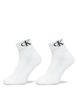 Zestaw 2 par niskich skarpet męskich Calvin Klein Jeans 701228805 Biały ze sklepu eobuwie.pl w kategorii Skarpetki męskie - zdjęcie 185697365