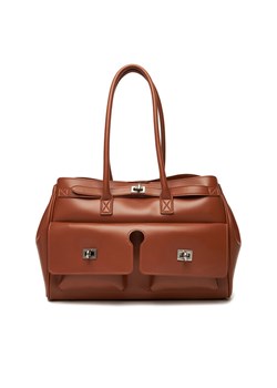 Gino Rossi Torebka EO-CLOVER-X10167 Brązowy ze sklepu MODIVO w kategorii Torby Shopper bag - zdjęcie 185698219