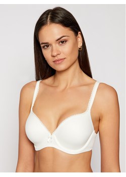 Triumph Biustonosz z fiszbiną Perfectly Soft 10131358 Biały ze sklepu MODIVO w kategorii Biustonosze - zdjęcie 185698265