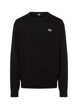 Dickies Męski sweter z dzianiny - Summerdale Mężczyźni Bawełna czarny jednolity ze sklepu vangraaf w kategorii Swetry męskie - zdjęcie 185699336
