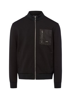 KARL LAGERFELD Bluza męska Mężczyźni czarny jednolity ze sklepu vangraaf w kategorii Bluzy męskie - zdjęcie 185699339