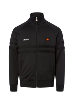 ellesse Bluza męska - Rimini Mężczyźni czarny jednolity ze sklepu vangraaf w kategorii Bluzy męskie - zdjęcie 185699346