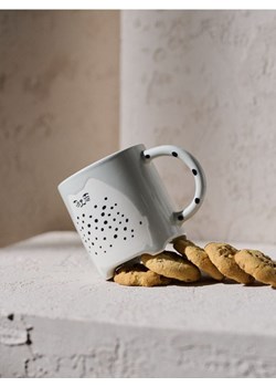 Sinsay - Ceramiczny kubek z uchem - biały ze sklepu Sinsay w kategorii Dom - zdjęcie 185702265