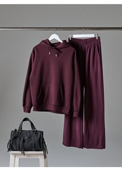 Sinsay - Bluza z kapturem - czerwony ze sklepu Sinsay w kategorii Bluzy damskie - zdjęcie 185702366