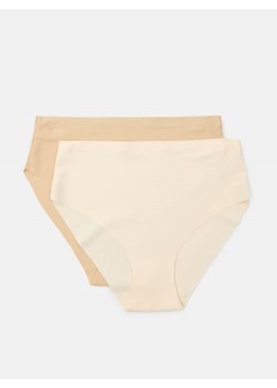 Sinsay - Bezszwowe figi z wysokim stanem 2 pack - wielobarwny ze sklepu Sinsay w kategorii Majtki damskie - zdjęcie 185702369