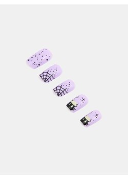 Sinsay - Sztuczne paznokcie ze wzorkiem halloweenowym - wielobarwny ze sklepu Sinsay w kategorii Sztuczne paznokcie - zdjęcie 185702416