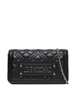 Torebka LOVE MOSCHINO JC5681PP0NLA000B Czarny ze sklepu eobuwie.pl w kategorii Kopertówki - zdjęcie 185702645