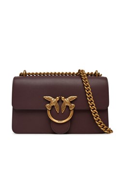 PINKO Torebka Love One Mini Dc Al 25-26 PLTT 100074 A0F1 Bordowy ze sklepu MODIVO w kategorii Listonoszki - zdjęcie 185703097