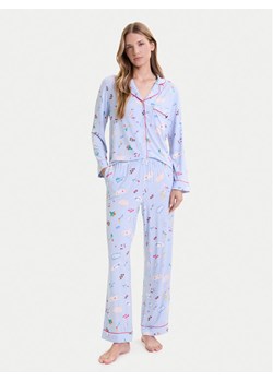 Kate Spade Piżama KSI82756 Niebieski Relaxed Fit ze sklepu MODIVO w kategorii Piżamy damskie - zdjęcie 185703149