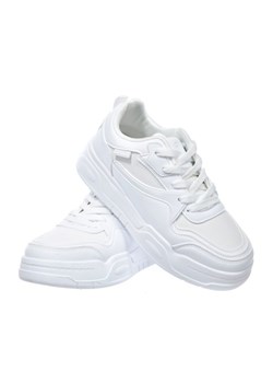 Sneakersy damskie półbuty Big Star SS274590 białe ze sklepu butyolivier w kategorii Półbuty damskie - zdjęcie 185704166