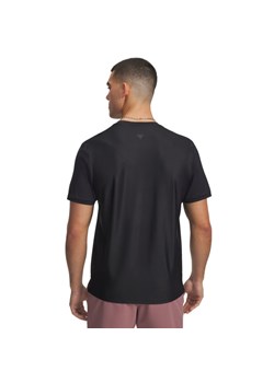 Męska koszulka treningowa Under Amrour Project Rock Iso Chill SS - czarna ze sklepu Sportstylestory.com w kategorii T-shirty męskie - zdjęcie 185704228