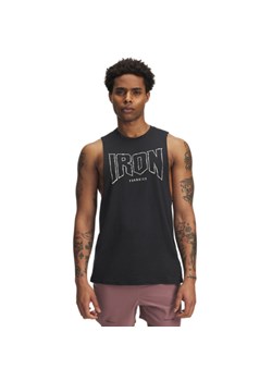 Męski top tank treningowy Under Armour Project Rock Tank - czarny ze sklepu Sportstylestory.com w kategorii T-shirty męskie - zdjęcie 185704235