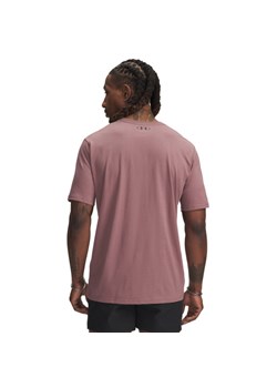 Męska koszulka treningowa Under Armour Project Rock Brahma Bull - różowa ze sklepu Sportstylestory.com w kategorii T-shirty męskie - zdjęcie 185704268