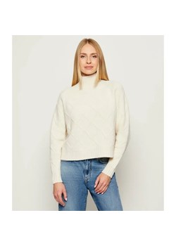 Elisabetta Franchi Wełniany golf | Oversize fit | z dodatkiem kaszmiru ze sklepu Gomez Fashion Store w kategorii Swetry damskie - zdjęcie 185704429