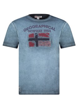 Geographical Norway Koszulka &quot;Jotz&quot; w kolorze niebieskim ze sklepu Limango Polska w kategorii T-shirty męskie - zdjęcie 185705097