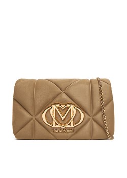Torebka LOVE MOSCHINO JC4043PP0NKE0105 Beżowy ze sklepu eobuwie.pl w kategorii Kopertówki - zdjęcie 185706395