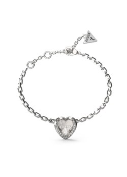Bransoletka Guess JUBB0460 7JW Srebrny ze sklepu eobuwie.pl w kategorii Bransoletki - zdjęcie 185706416