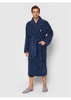 Polo Ralph Lauren Szlafrok 714853990001 Granatowy ze sklepu MODIVO w kategorii Szlafroki damskie - zdjęcie 185706889