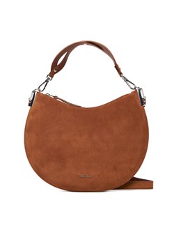 Torebka Coccinelle QKG Coccinellesunup Suede E1 QKG 13 02 01 Brązowy ze sklepu eobuwie.pl w kategorii Listonoszki - zdjęcie 185709905
