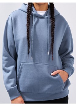 Sinsay - Bluza z kapturem - niebieski ze sklepu Sinsay w kategorii Bluzy damskie - zdjęcie 185710335