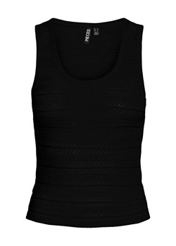 Pieces Top &quot;Agda&quot; w kolorze czarnym ze sklepu Limango Polska w kategorii Bluzki damskie - zdjęcie 185711649